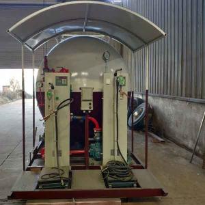 China Mobile 5 To 10 Tons LPG Auto Gas Pump , 1.77mpa Autogas Filling Stations factory