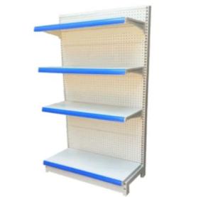 China Gondola metallic supermarket shelves rack shelving stand factory