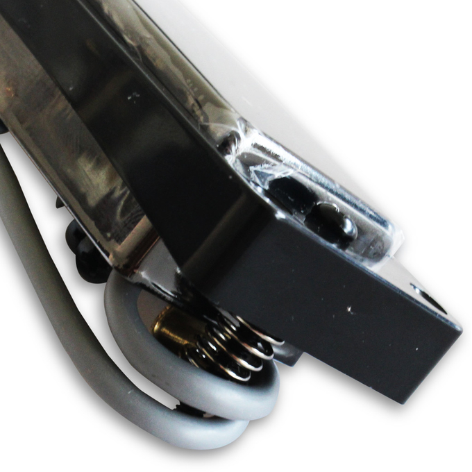Chrome Black Mini Humbucker Set For LP Style Mini Electric Guitar Bridge Neck Pickups With Screws