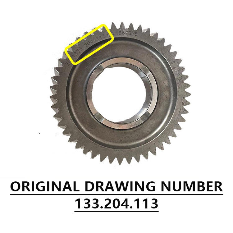 Heavy Truck Transmission Gearbox Parts Steel Gear for 5s400 Isf 2.8 Engine Input Shaft