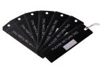 Alien H3 MR6 Chip RFID Garment Tags UHF Inventory Management 2000V ESD