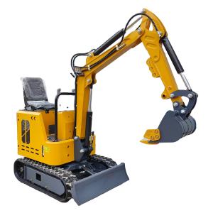 China 1000kg Mini Excavator for Easy Operation in Garden and Orchard Maintenance factory