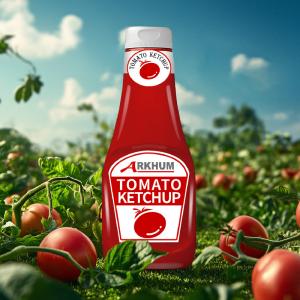 China 20.7g Carbohydrates Tomato Ketchup Sauce 5.3g Protein 7% Energy NRV factory