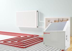 China Meeting popular in Europe country floor heating and life -20 Degree Low Noise efficient air heat pump for hot water R32 factory