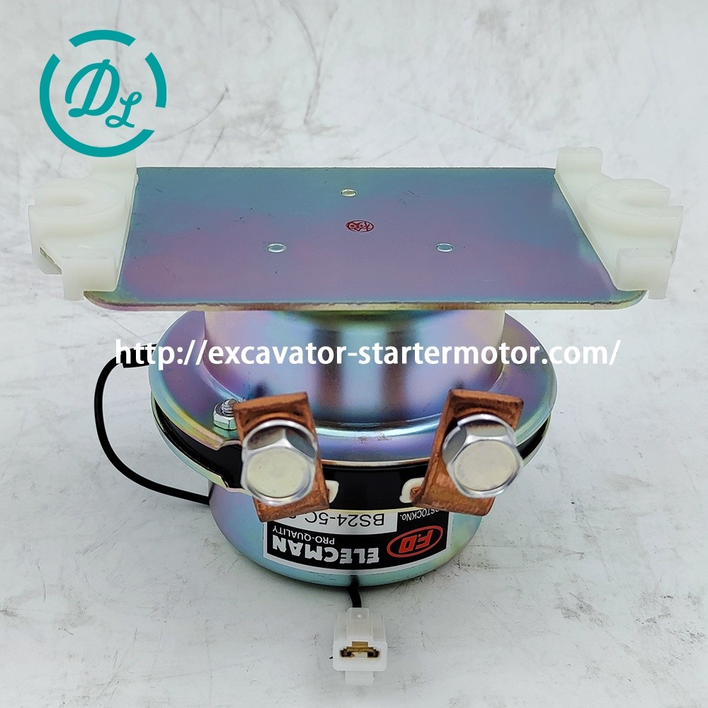 24V Battery Relay KHR2112 Excavator Spare Parts SH200-6 Sumitomo