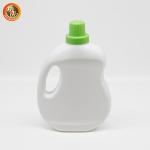 Empty 1L HDPE Liquid Detergent Bottle Containers Custom Size Logo
