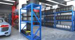 Industrial TGL Warehouse Shelf Racks Heavy Duty Steel Material 200-500KG Load