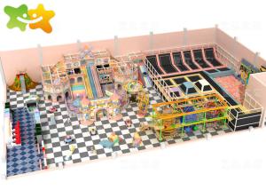 China Adventure Course Indoor Gym Equipment For Toddlers 800 M² Customized Design factory