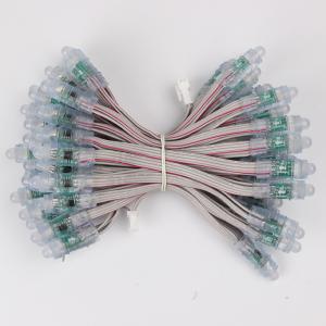 China DC5V 6898RGB 12mm Led Pixel Light Outdoor Waterproof Advertising Flex String factory