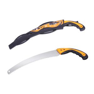 China Manual Gardening Hand Tools , Handheld Pruning Saw With Knife Sheath factory