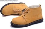High Top Martin Boots With Tire Bottom Anti-Smashing Steel Toed Suede Leather