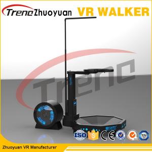 China Black 800 Watt 9D Virtual Reality Treadmill / Shooting Battle Games factory
