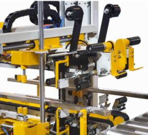 China Plastic / Laminated Paper Side Sealing Packing Machine High Accuracy 30-50 Case/Min factory