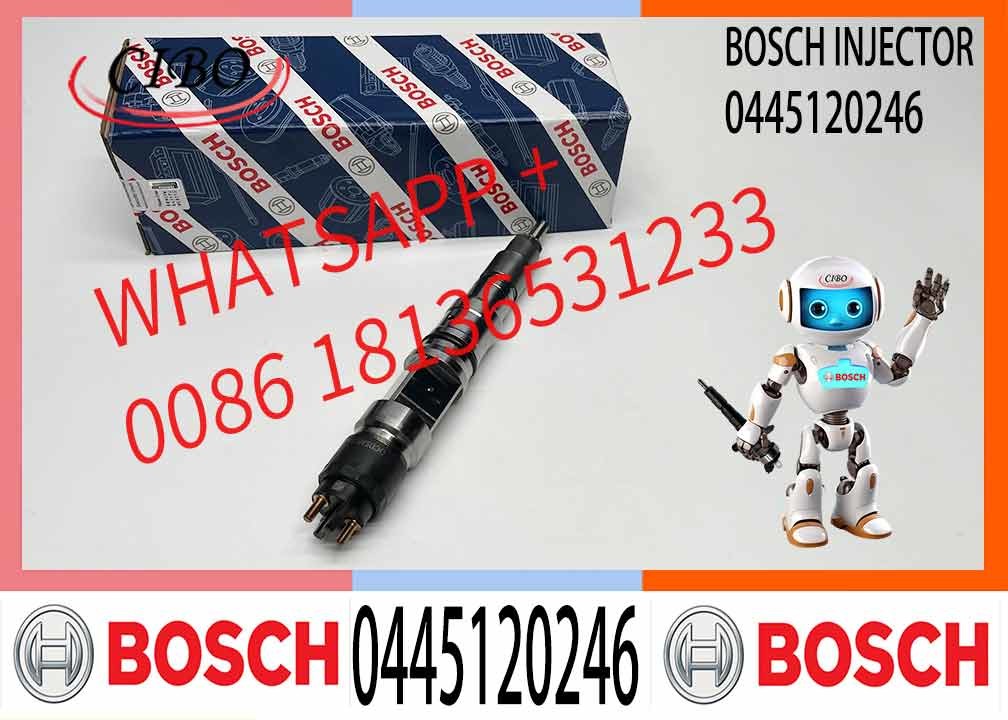Genuine Brand New Diesel Common Rail Fuel Injector 0445120246