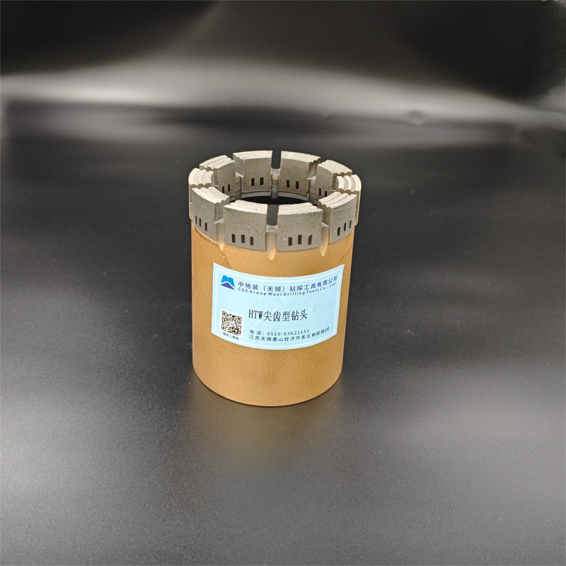 NTW Thin Wall Turbo Type Double Tube Diamond Core Drill Bit High Performance