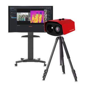 China FDA CCTV Detection Thermal Face Camera Body Heat Temperature With Face Recognition factory