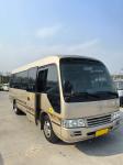 Toyota Coaster 20-Seat Electric Chinese-Door China IV Champagne Gold Medium
