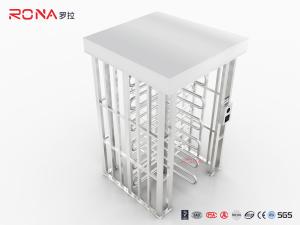 China Single Channel Full High Turnstile High Security Turnstile with 304 Stainless Steel Housing factory