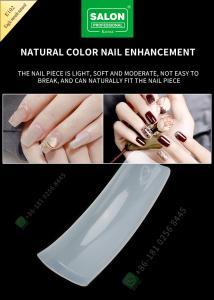 China Salon beauty false eagle month nail tips French manufacture acrylic extra-long half cover tips factory