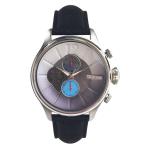 30mm Waterproof Men Slim Steel Quartz Watch Genuine Leather Band