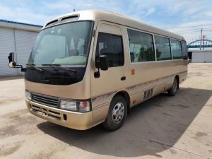 China 2017 Year 29 Seats Used Toyota Coaster Bus With Diesel 1Hz Engine With Folding Door factory