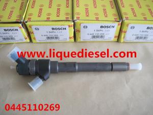 China Genuine and Brand New Common rail injector 0445110269,0445110270 for Chevrolet, DAEWOO 96440397 factory