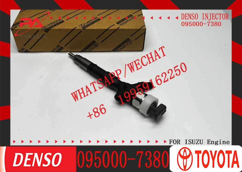 095000-7380 Common Rail Diesel Fuel Injector 095000 7380 Diesel Fuel Injector 0950007380 for Toyota Hiace 2.5 D 2KD-FTV