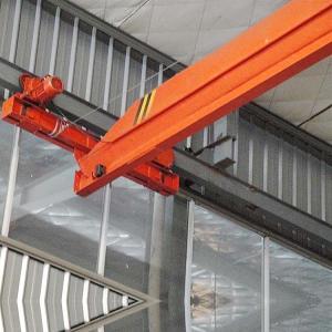 China 3 Ton Span 6m Single Girder Suspension Overhead Crane For Low Plant factory