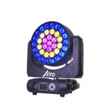 New Arrive 37*15W Moving Head LED Beam Light Perfect Zoom Wash Color Mixed Dj