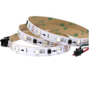 China IP66 WS2811 SMD5050 RGB LED 30mm Lens Pixel Addressable LED Strip factory