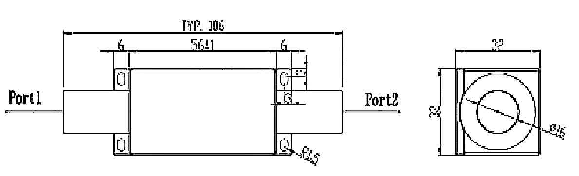 32db 980nm Fiber Optical Isolator PM Isolator High Isolation