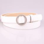 Trouser Punk Pu Leather Belts 90cm O Ring Buckle Belt