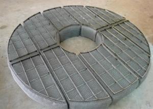 China Knitted Wire Mesh Demister Filter Rating 99.9% Performance Stainless Steel factory