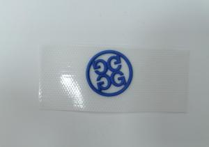 China Washable 3D Molded Silicone Heat Transfer Clothing Labels For Garment factory