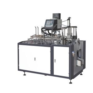 China 4KW Take Away Food Box Making Machine Disposable Lunch Box Making Machine factory
