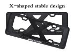 Strong Hardness 3K Carbon Fiber License Plate Frame