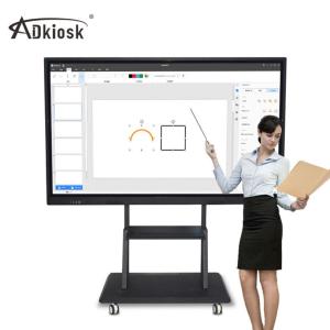 China 43 Inch Smart Multi Touch Screen lnteractive Whiteboard For Teleconference factory