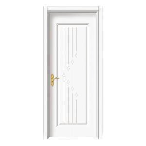 China AB-ADL5262 pure white wooden interior door factory