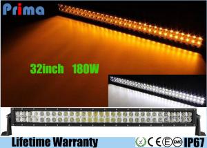 China 32 inch Led Truck Light Bar Wireless Remote Control 180W Super Cool Yellow White factory