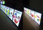 Movie Poster Fabric Slim Aluminum LED Light Box Display Board Low Power