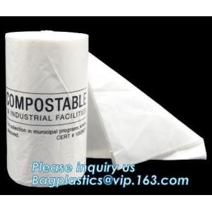 100% Biodegradable and compostable plastic kitchen garbage bag, compost kitchen