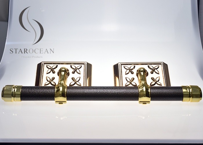 Metal Hinge Coffin Swing Pole Coffin Decoration Custom Design BV Approved SW-CS