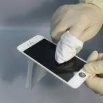 9 inch Dust Free Cleanroom Polyester Wipes Disposable Phone Screen Cleaner