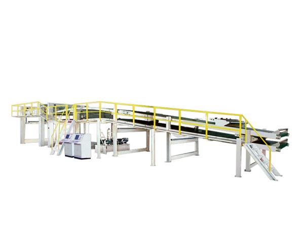 Dpack corrugated Electric / Pneumatic Automatic Stacking Machine With Steel