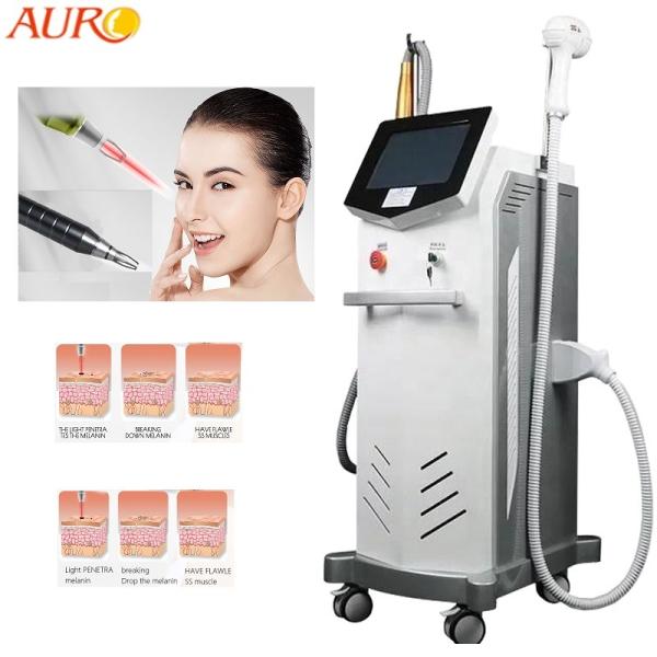 Stationary 808nm Laser Hair Removal Equipment Professional Laser Tattoo Removal