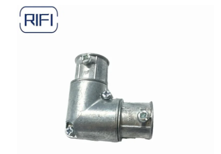 1/2" TO 1" Zinc Die Cast EMT To EMT Capped Corner Coupling for emt conduit