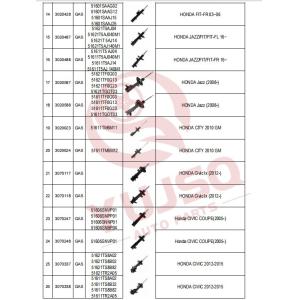 Honda FIT GD1 GD6 Gas Shock Absorber 51605-SEN-C02 1 Year Warranty