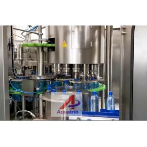 China 3 In 1 9.5KW Pet Bottle Filling Machine PLC 99.9% Accuracy With RO System on sale