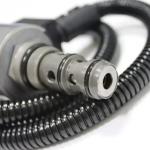 12V Engine Solenoid Valve Wheel Loaders VOE15066984 15066984 For L90E L110E