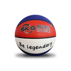 China OEM Holographic Reflective PU Leather Size 7 Basketball Ball factory